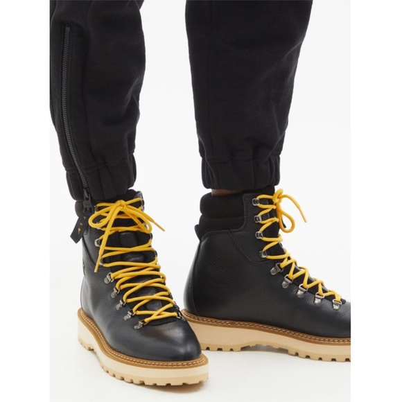 DIEMME MONFUMO LEATHER LACEUP BOOTS - Picture 15 of 15